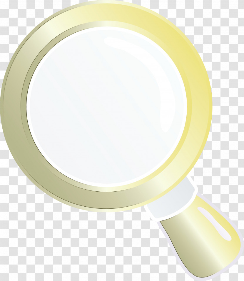 Yellow Ceiling Dishware Circle Transparent PNG