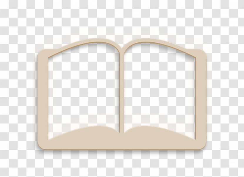 Book Icon Book Opened Symmetrical Shape Icon Education Icon Transparent PNG