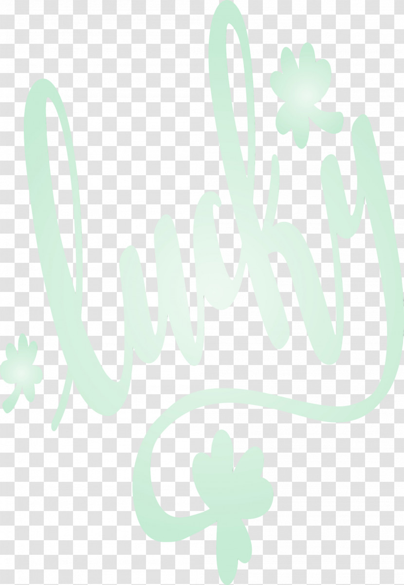 Green Text Font Logo Transparent PNG