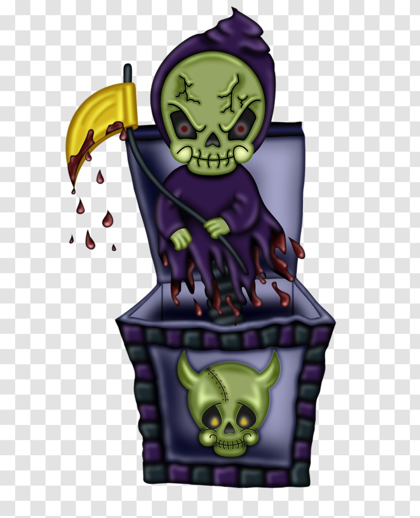 Halloween Ghost Drawing - Purple Transparent PNG