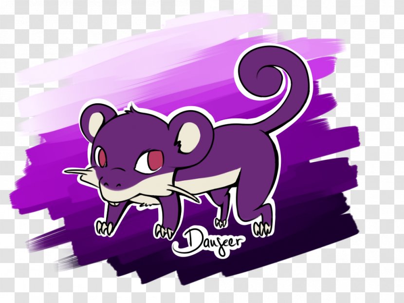 Mammal Logo Pink M Font - Art - Rattata Transparent PNG