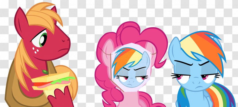 Big McIntosh Pinkie Pie Rainbow Dash Pony Horse - Mcintosh Transparent PNG