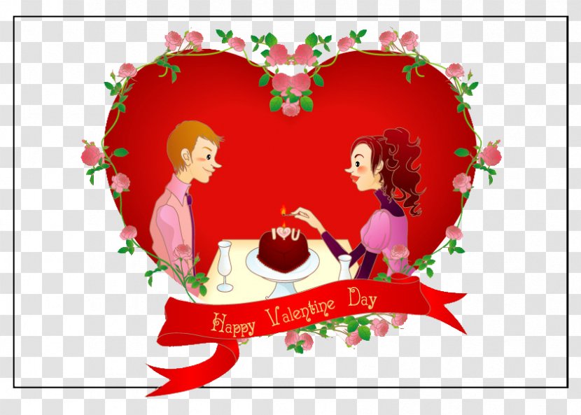 Animation Couple - Flower - Happy Birthday Transparent PNG