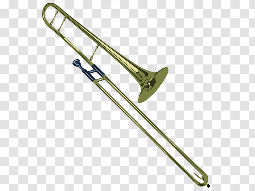 Trombone Clip Art - Flower Transparent PNG