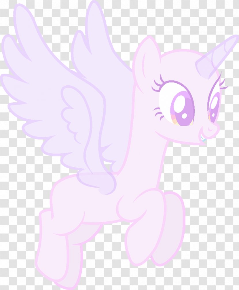 Whiskers Pony Image Winged Unicorn Art - Tail - Long Neck Transparent PNG