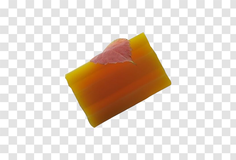 Wax - Yellow With Soapy Soap Leaves Transparent PNG