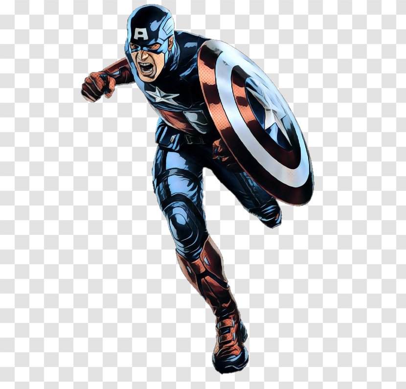 Captain America: The First Avenger Protective Gear In Sports - America - Hero Transparent PNG