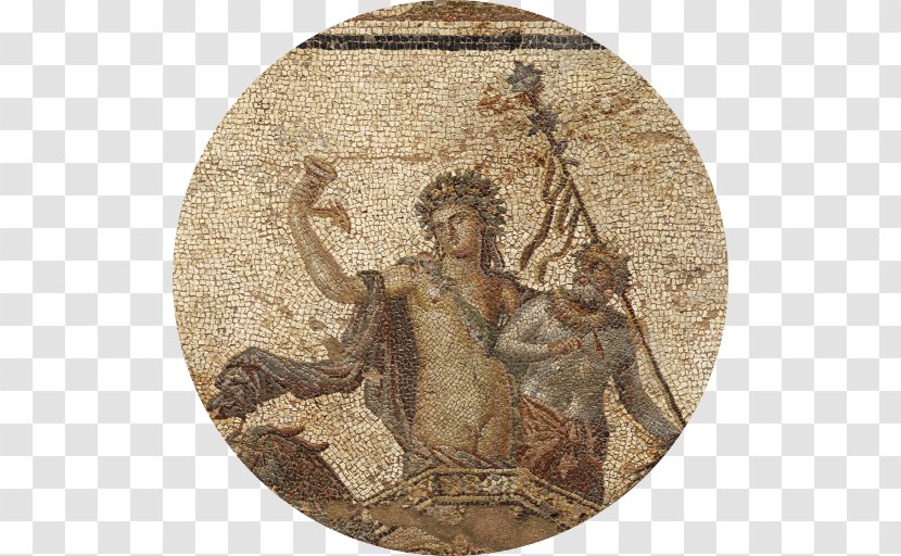 Dionysus Mount Olympus Mosaic Archaeological Museum Of Thessaloniki - Dion - Archaeologist Transparent PNG