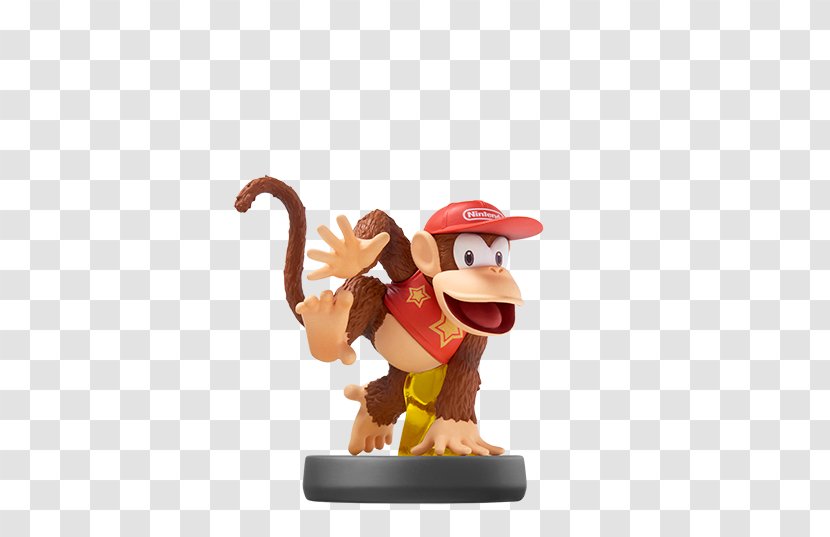 Super Smash Bros. For Nintendo 3DS And Wii U Donkey Kong Country 2: Diddy's Quest - Amiibo Tap S Greatest Bits Transparent PNG