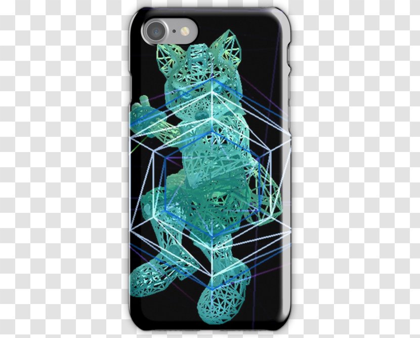 Organism Turquoise Mobile Phone Accessories Phones IPhone - Iphone - Wireframe Transparent PNG