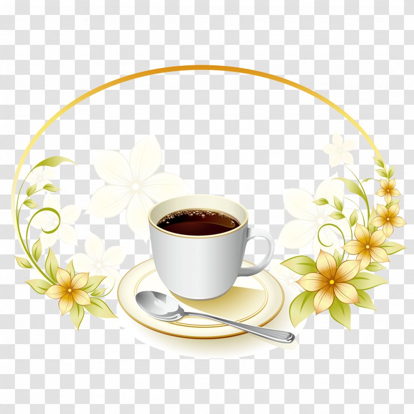 Coffee Tea Cafe Menu - Instant - Pattern Background Vector Transparent PNG