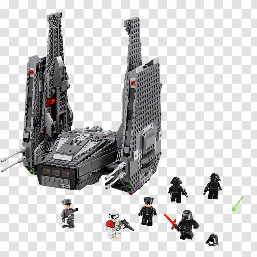 LEGO 75104 Star Wars Kylo Ren's Command Shuttle Lego Wars: The Force Awakens - Last Jedi - Toy Transparent PNG