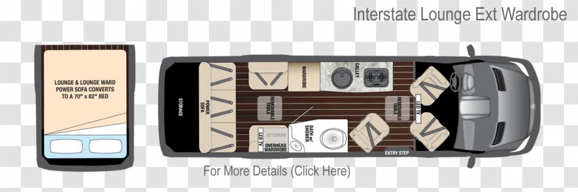 Mercedes-Benz Sprinter Car MERCEDES B-CLASS Airstream - Brand - Wardrobe Plan Transparent PNG