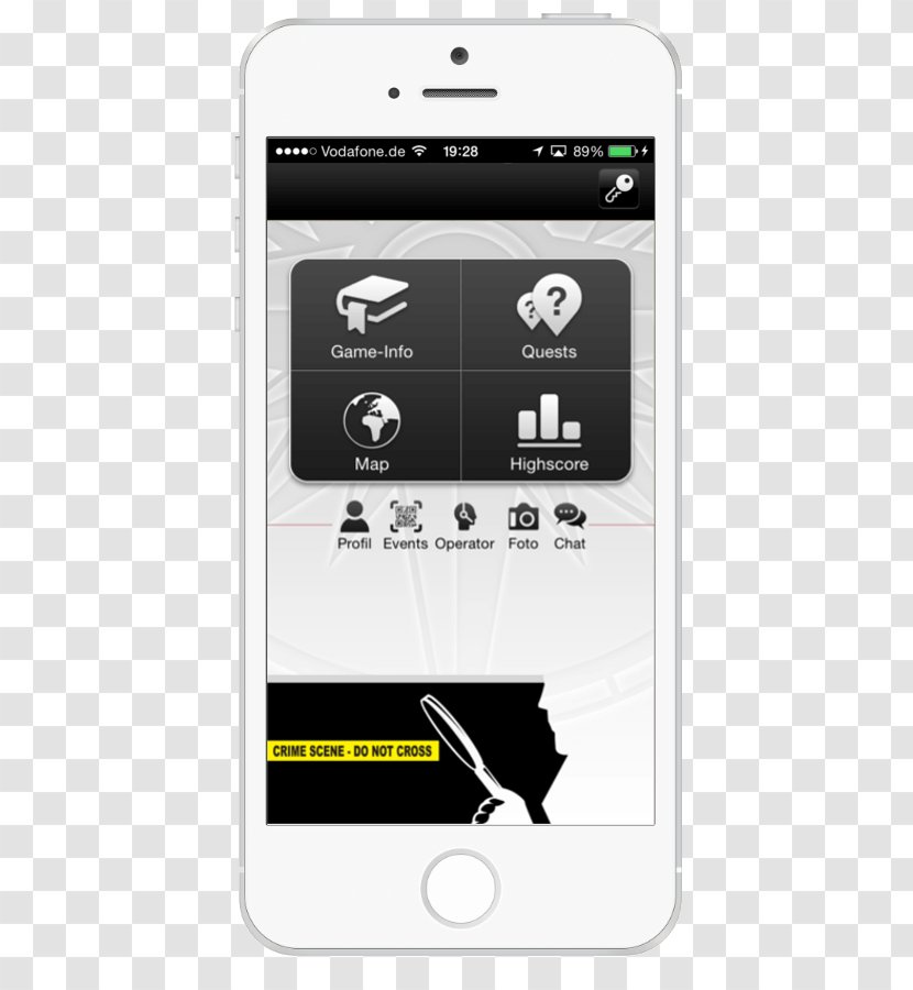 Smartphone Treasure Hunt Virus Infection GameApp - Espoto Gmbh - Mobile Tab Transparent PNG