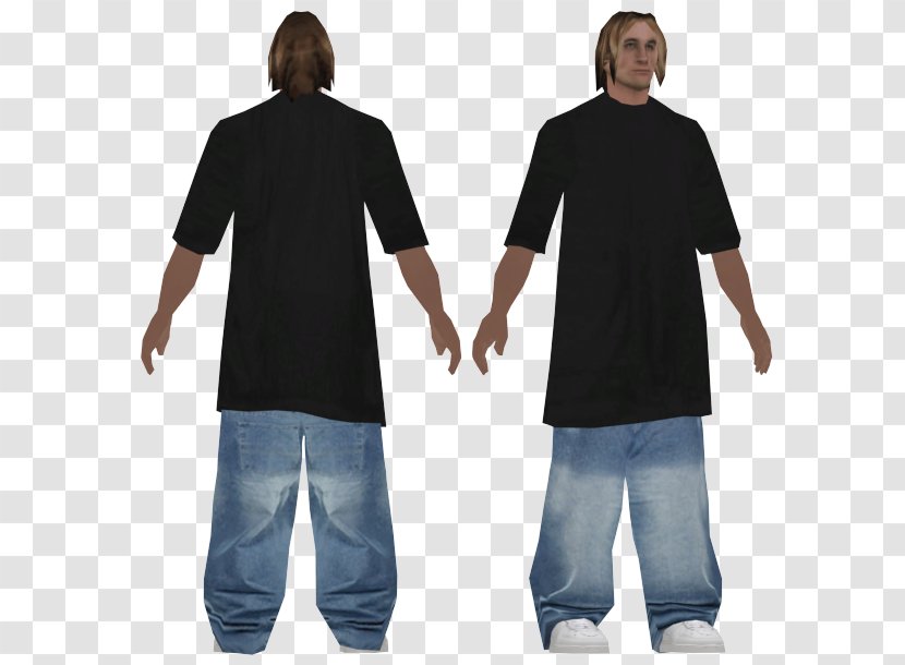 T-shirt Suit Clothing Grand Theft Auto: San Andreas - Standing Transparent PNG