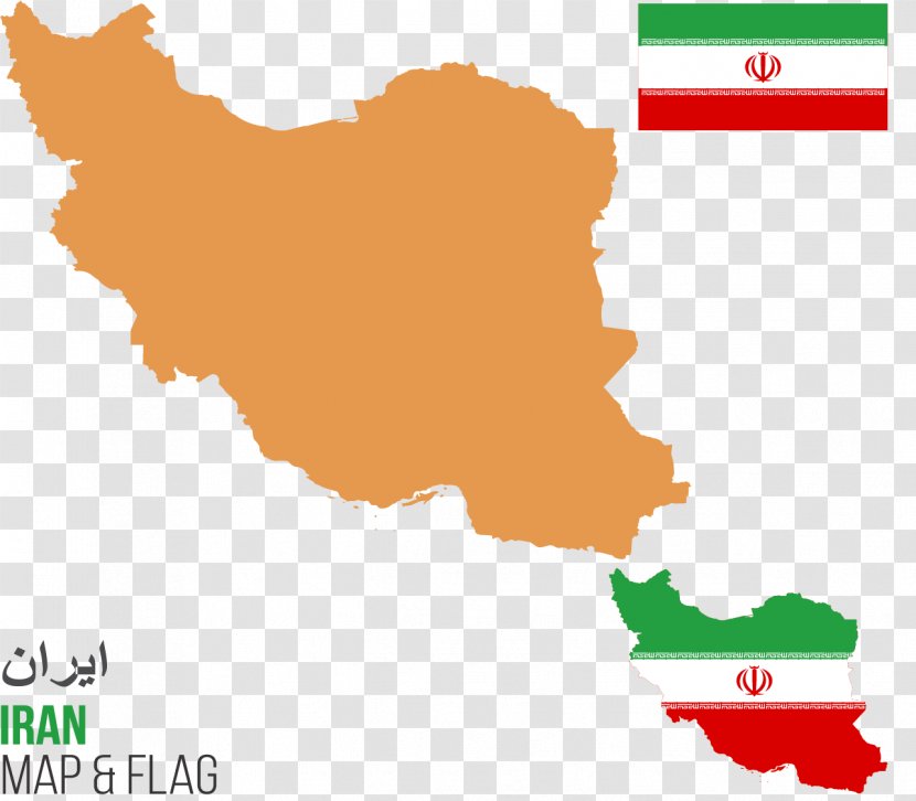Iran Vector Map Stock Illustration - Flag Of - Country Transparent PNG