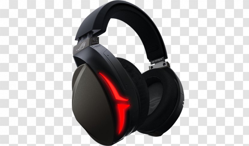 ASUS ROG Strix Fusion 500 Binaural Head-band Black Headset Wireless Headphones 300 Gaming With 7.1 Virtual Surround Sound For PC - Asus Transparent PNG