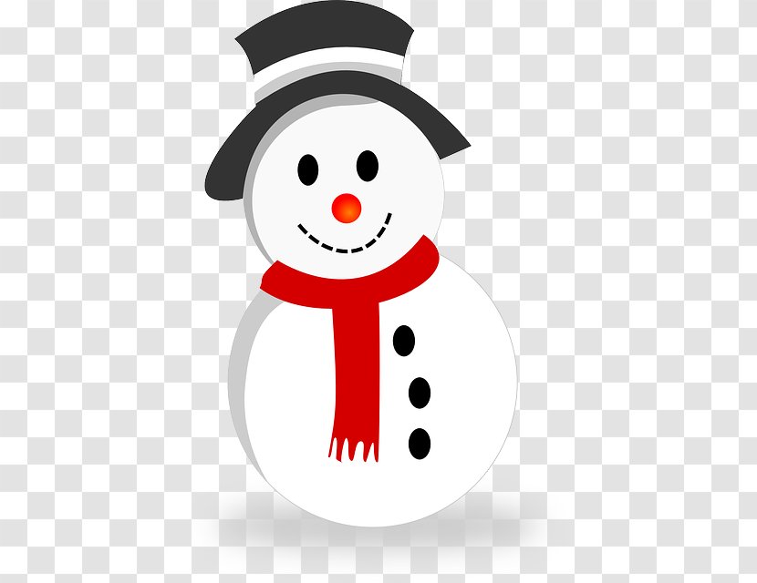 Quebec Winter Carnival Snowman Clip Art - Royaltyfree - Hat Scarf Transparent PNG
