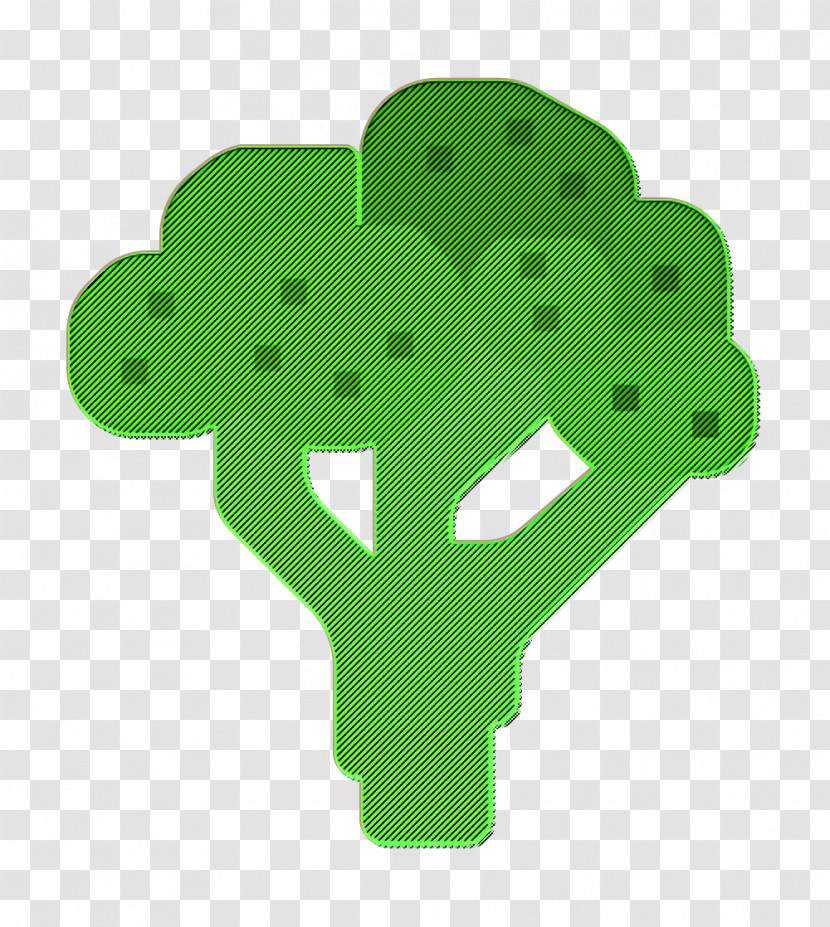 Fruit And Vegetable Icon Broccoli Icon Transparent PNG