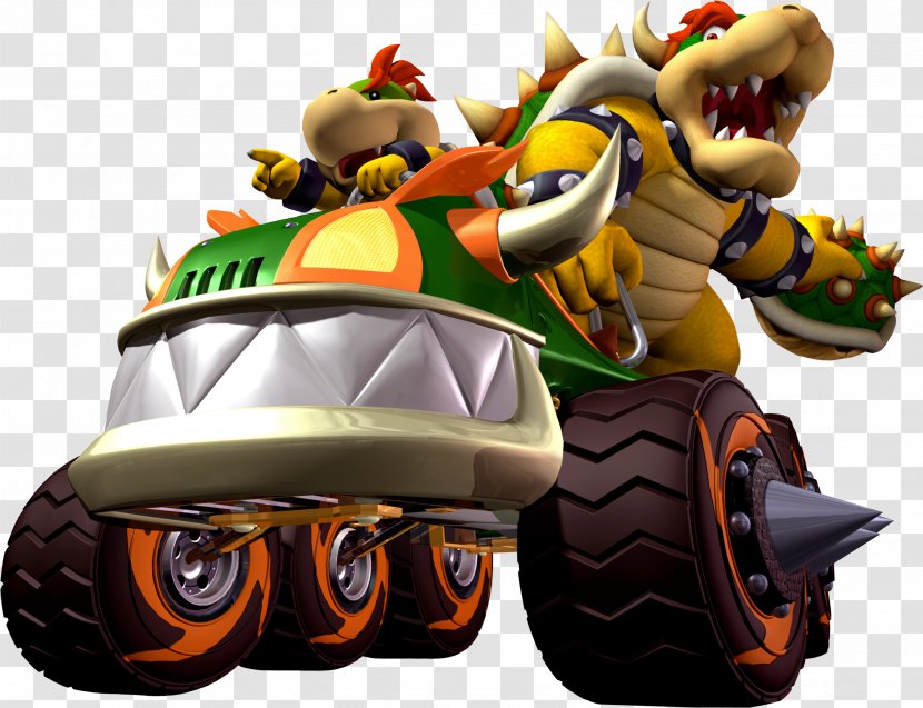 Mario Kart: Double Dash & Luigi: Bowser's Inside Story Bros. - Bros - Bowser Transparent PNG