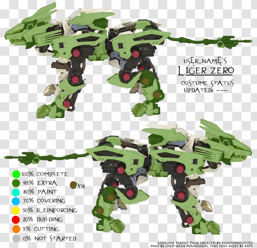 Mecha Liger Zoids Kotobukiya Cartoon - Character - Diablo 3 Cosplay Transparent PNG