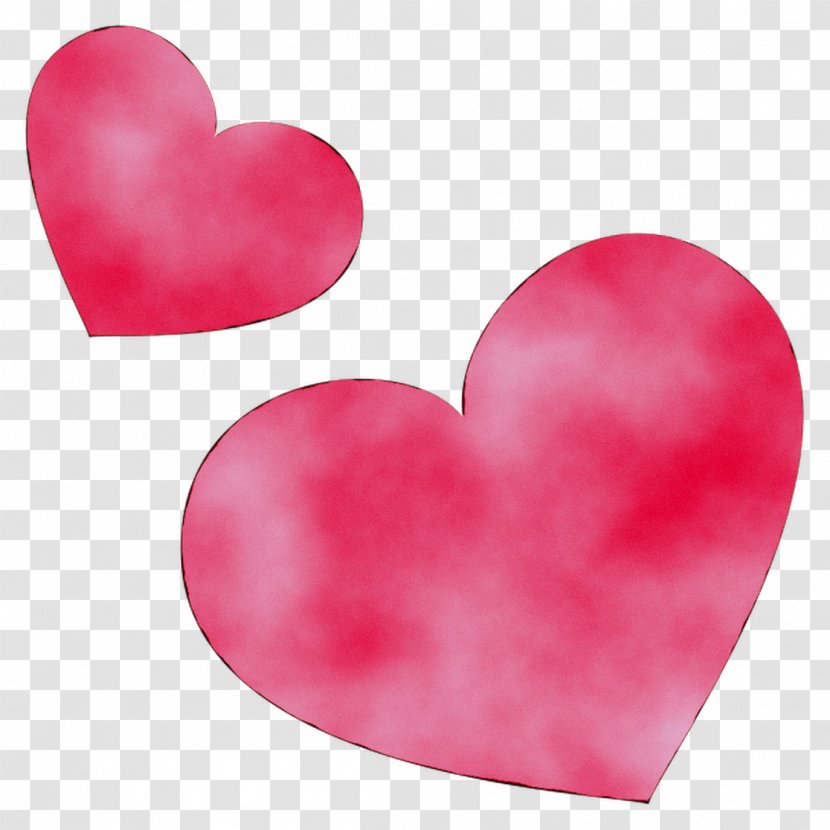 Valentine's Day Magenta Heart Love My Life Transparent PNG
