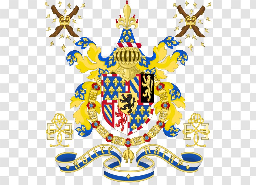 Duke Of Burgundy Duchy Palace The Dukes House Valois-Burgundy Coat Arms - Gold - Crest Transparent PNG