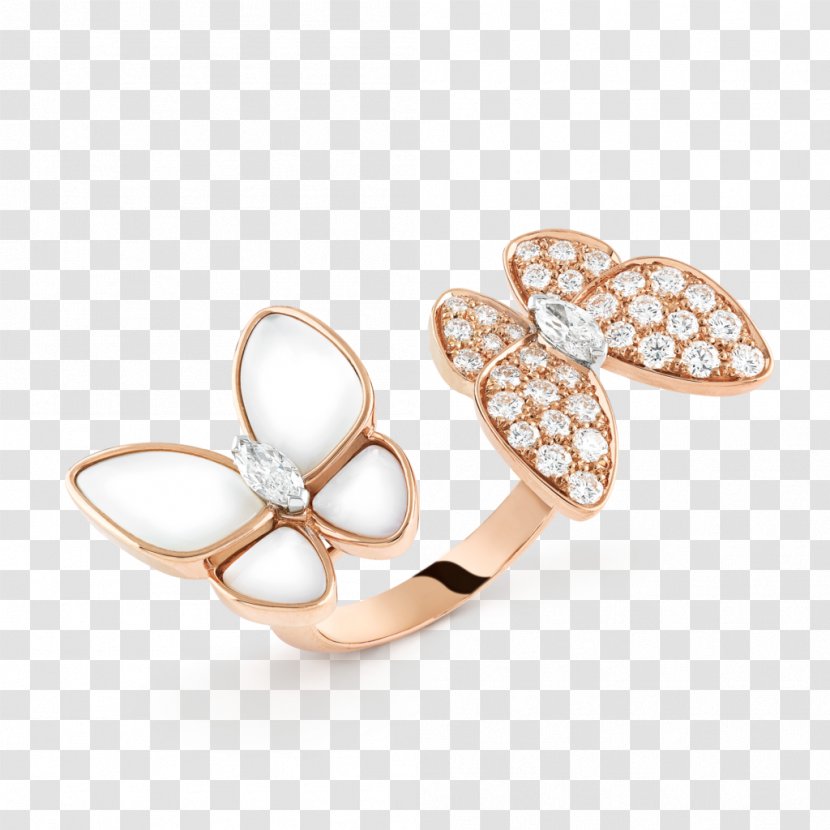 Earring Van Cleef & Arpels Nacre Jewellery - Gemstone - Ring Transparent PNG