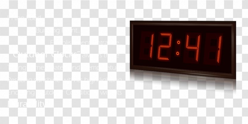 Digital Clock Alarm Clocks Display Device - Computer Monitors - Al Aqsa Transparent PNG