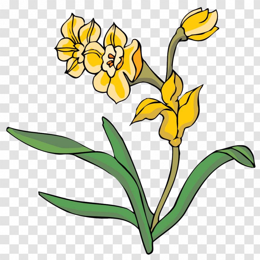 Yellow Floral Design Chrysanthemum Clip Art - Plant Transparent PNG