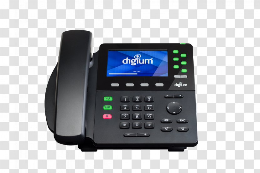 DIGIUM Phone Sip With Hd Voice VoIP Over IP Business Telephone System - Cartoon - Voip Transparent PNG