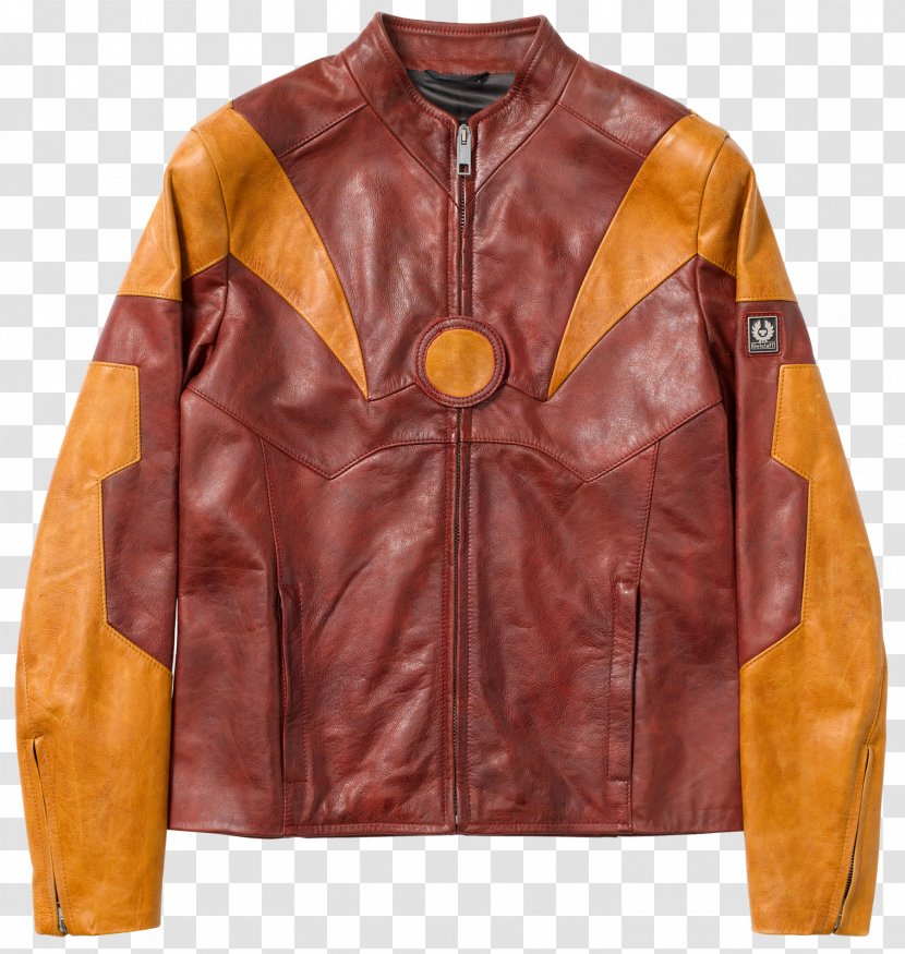 Leather Jacket Sleeve Sweater - Slash Transparent PNG