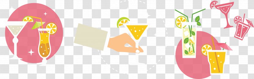 Cocktail Illustration - Brand - Party Icon. Transparent PNG