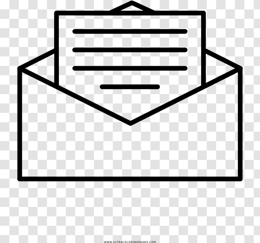 Icon Email - Design - Rectangle Line Art Transparent PNG