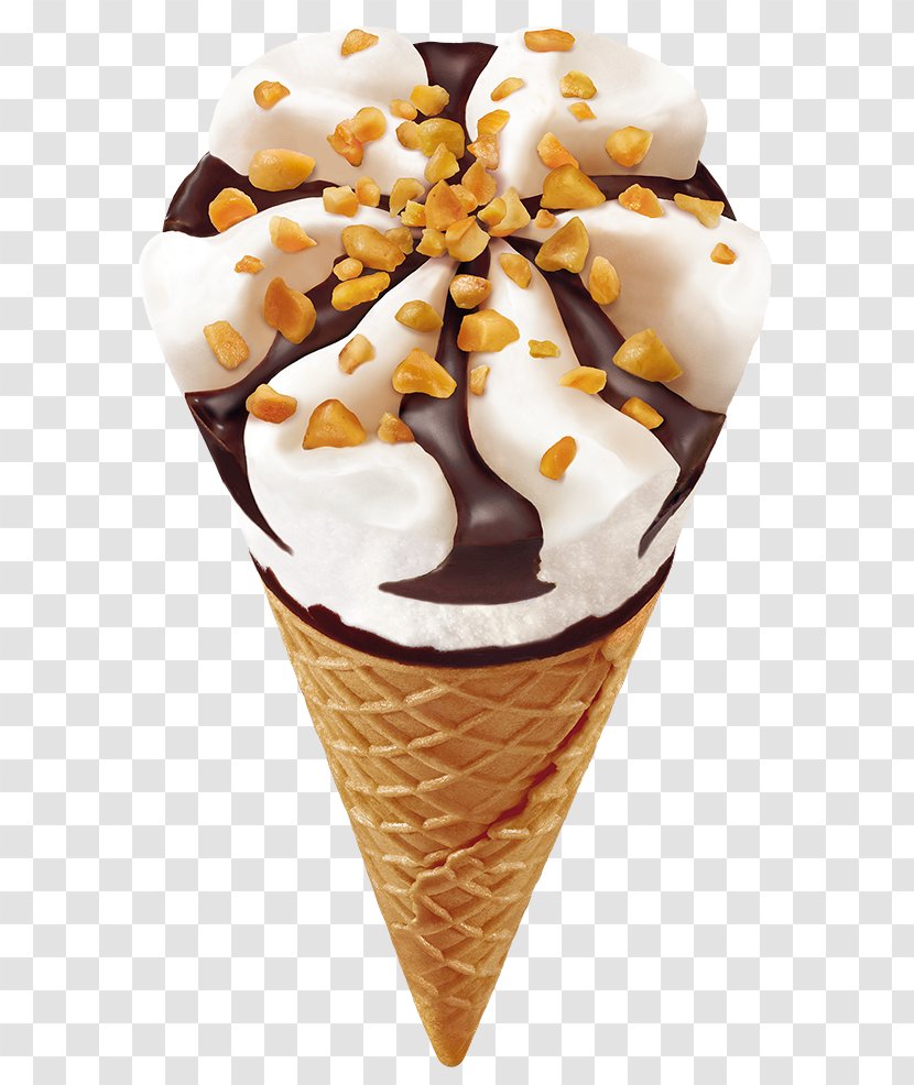 Ice Cream Cones Waffle Buttermilk - Cornetto Transparent PNG