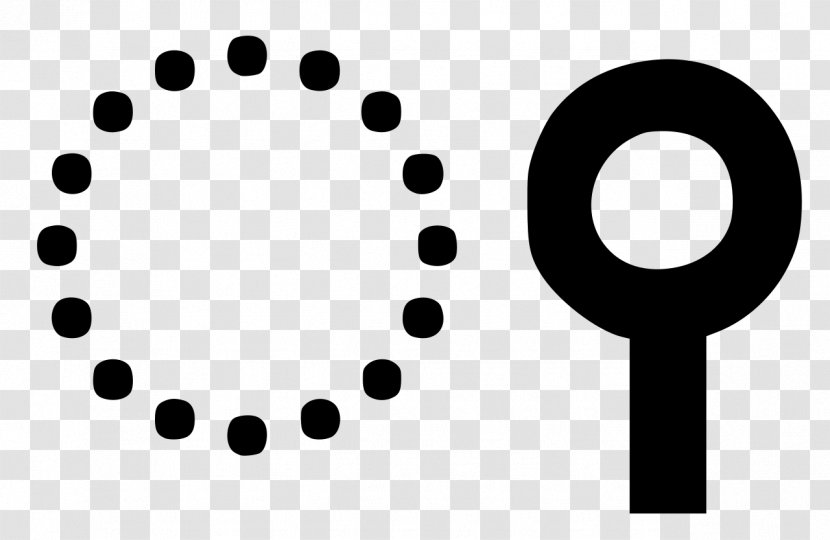 Unicode OpenType Dotted Circle Font - Logo - Symbol Transparent PNG