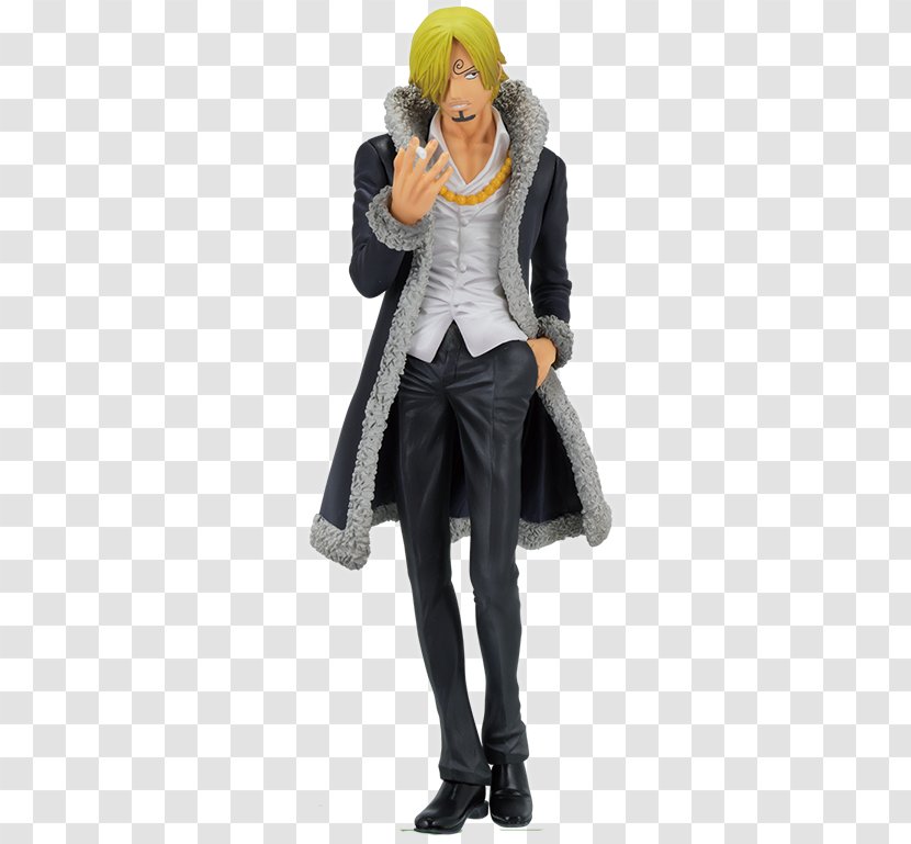 Vinsmoke Sanji One Piece 一番くじ Model Figure Figurine - Flower - Fur Coat Transparent PNG