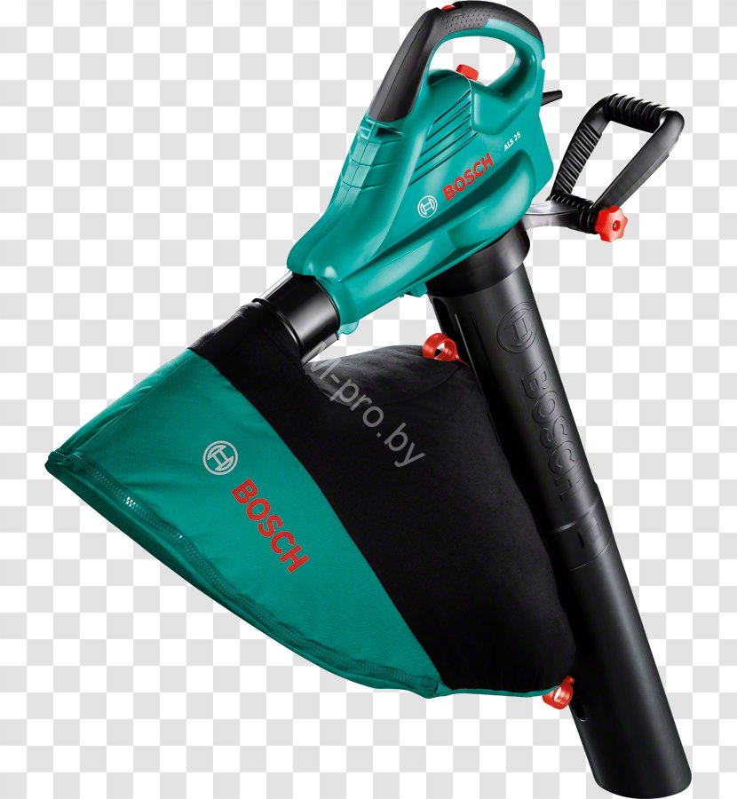 Bosch ALS 2500 Electric Garden Blower/ Vacuum Leaf Blowers Cleaner Tool Transparent PNG