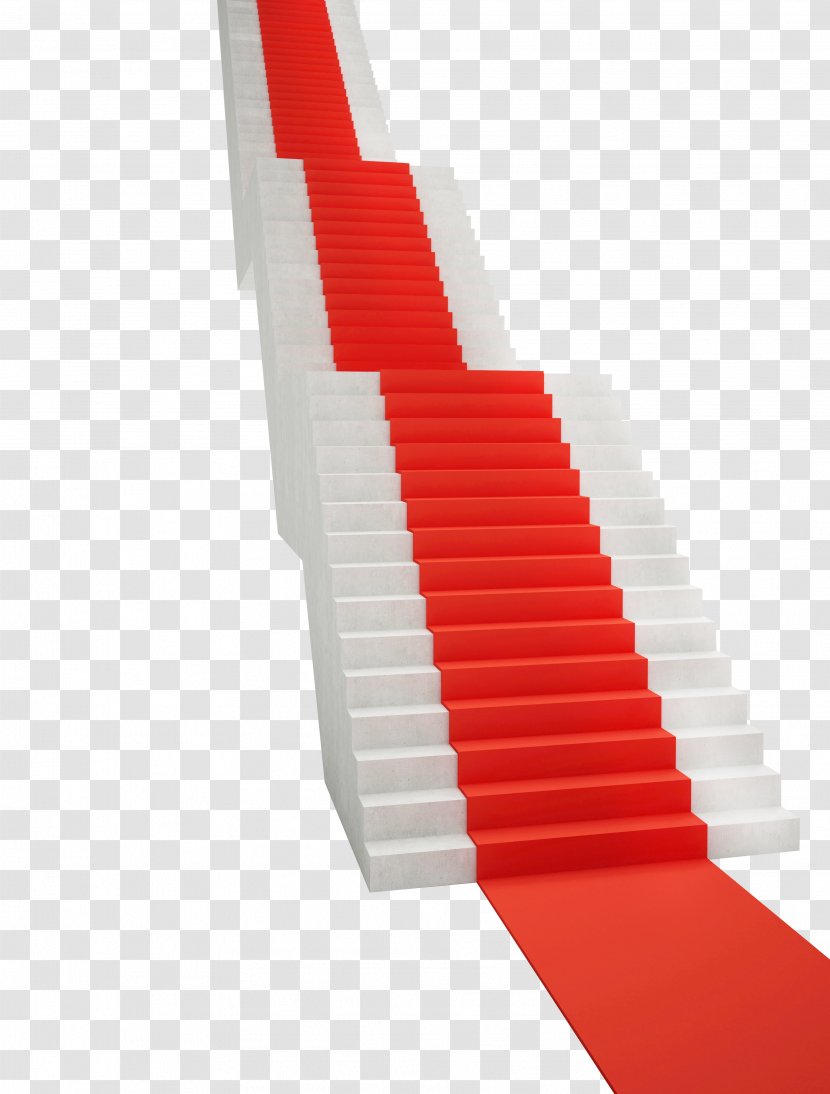 Red Stairs - Gift - Ladder Image Transparent PNG
