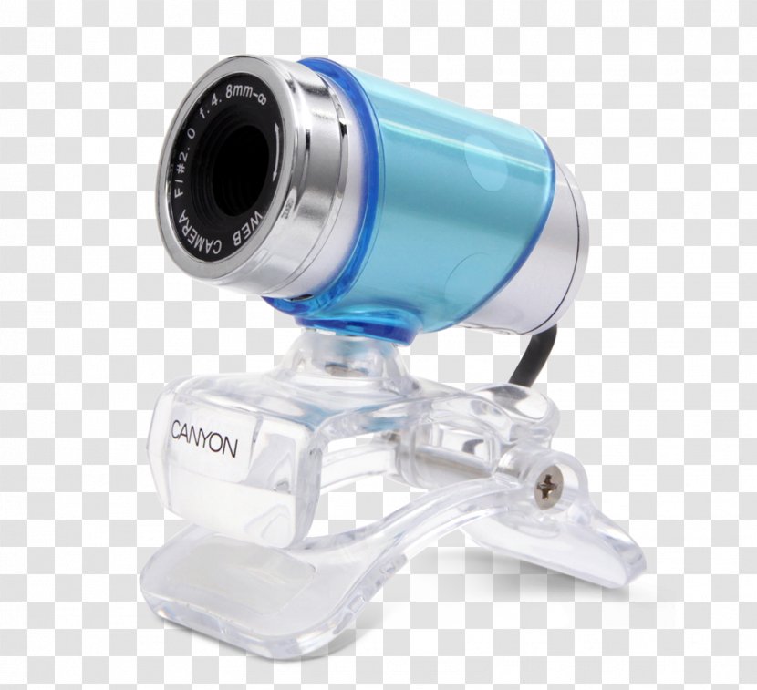 Webcam Camera Canyon CNR-WCAM820HD Device Driver Microphone - Computer Transparent PNG