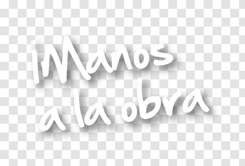 Manos A La Obra Logo Desktop Wallpaper Antena 3 - Black And White - Ones Transparent PNG