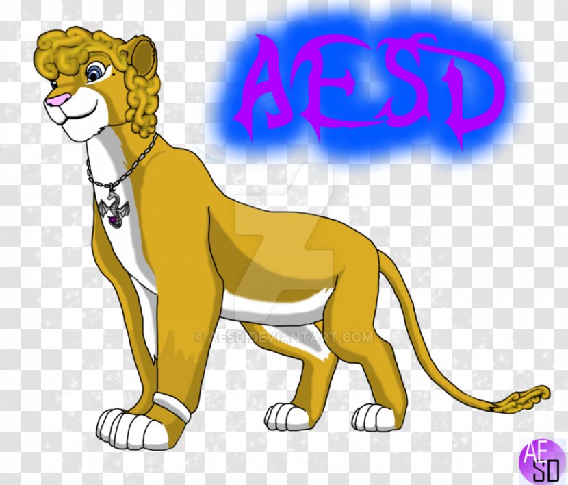 Lion Tiger Cat Mammal Dog - Tail Transparent PNG