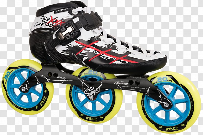 In-Line Skates Quad Inline Skating Powerslide Grand Prix Trinity - Shoe Transparent PNG