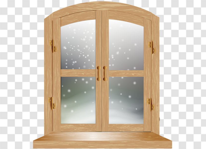 Christmas Window Clip Art - Wood - Windows Transparent PNG