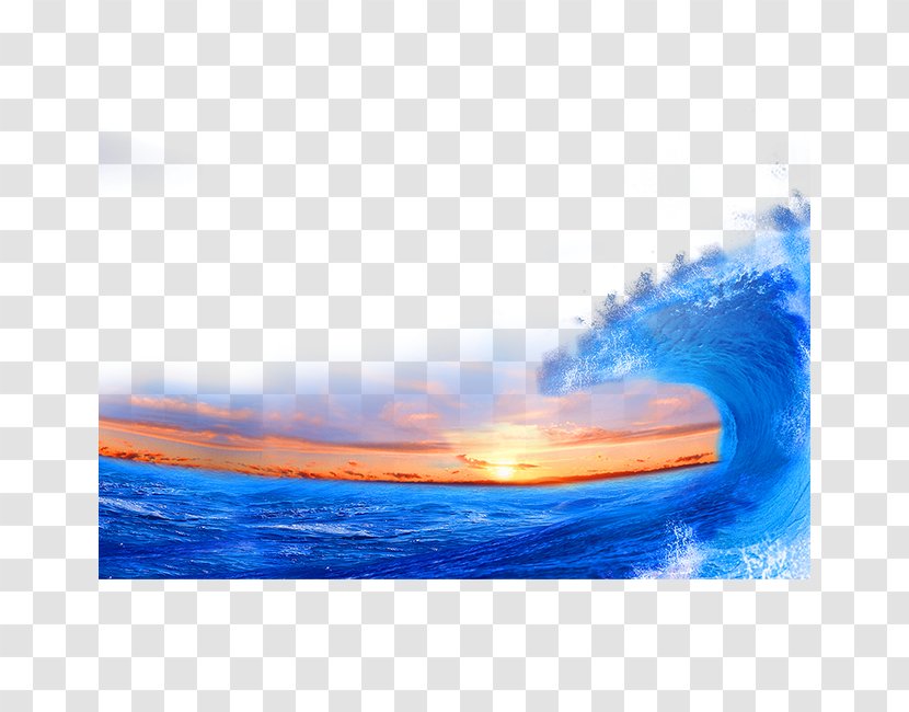 Wind Wave Sea - Waves Sunrise Transparent PNG