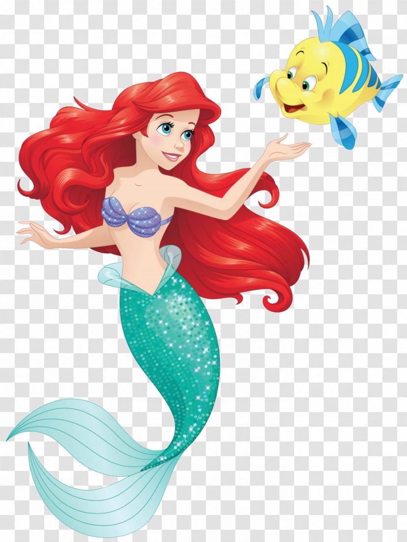 Ariel Sebastian Belle The Little Mermaid - Heart Transparent PNG