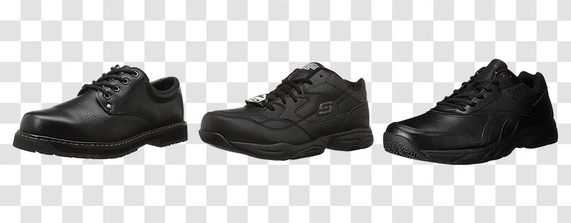 Shoe Sneakers Steel-toe Boot Reebok - Outdoor - BLACK SNEAKERS Transparent PNG
