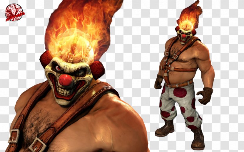 Twisted Metal: Black Sweet Tooth PlayStation All-Stars Battle Royale 3 - Aggression Transparent PNG