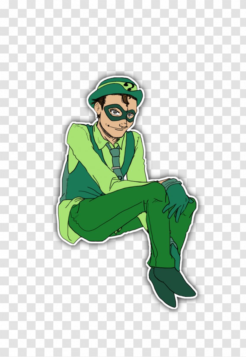 Thumb Human Behavior Headgear Clip Art - The Riddler Transparent PNG