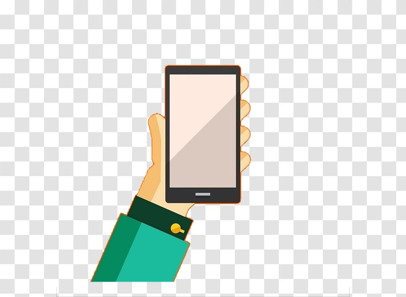 Mobile Phone Hand - Smartphone - Hold The Transparent PNG